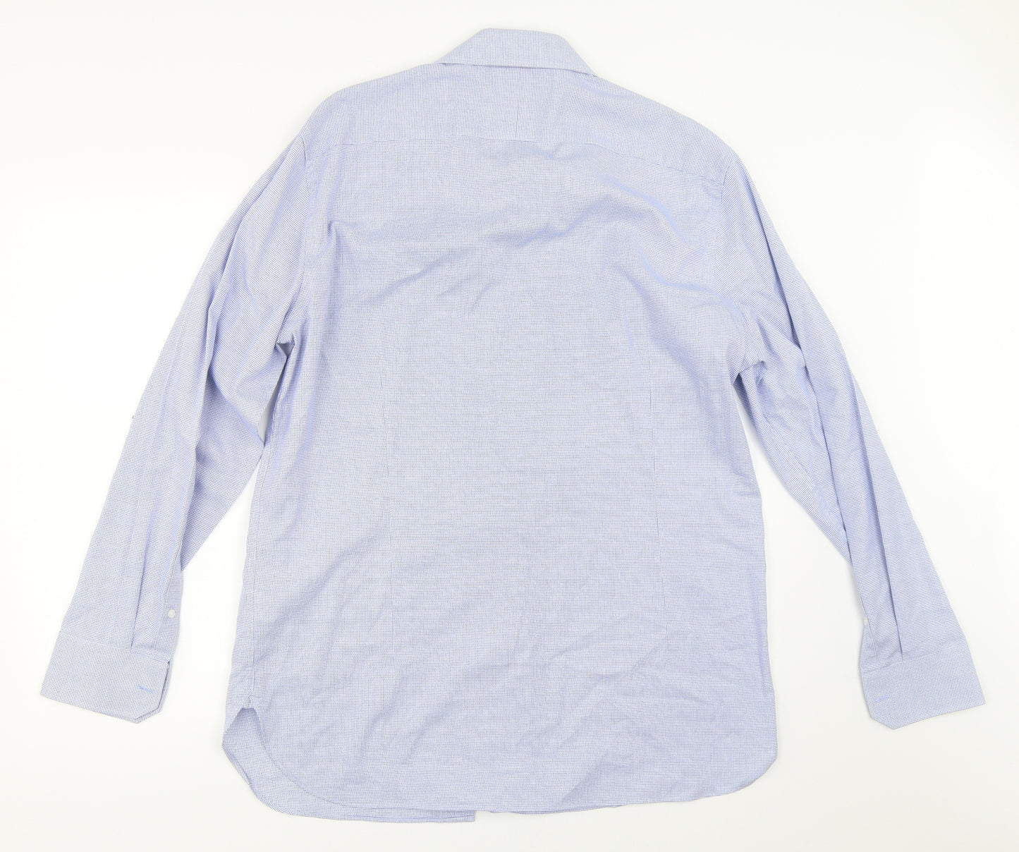 Hammond & Co Mens Blue    Dress Shirt Size 16.5