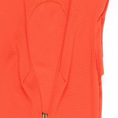Oh My Love Womens Orange   Pencil Dress  Size M