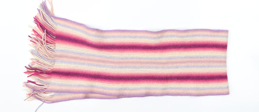 Preworn Girls Multicoloured Striped  Scarf Scarves & Wraps One Size