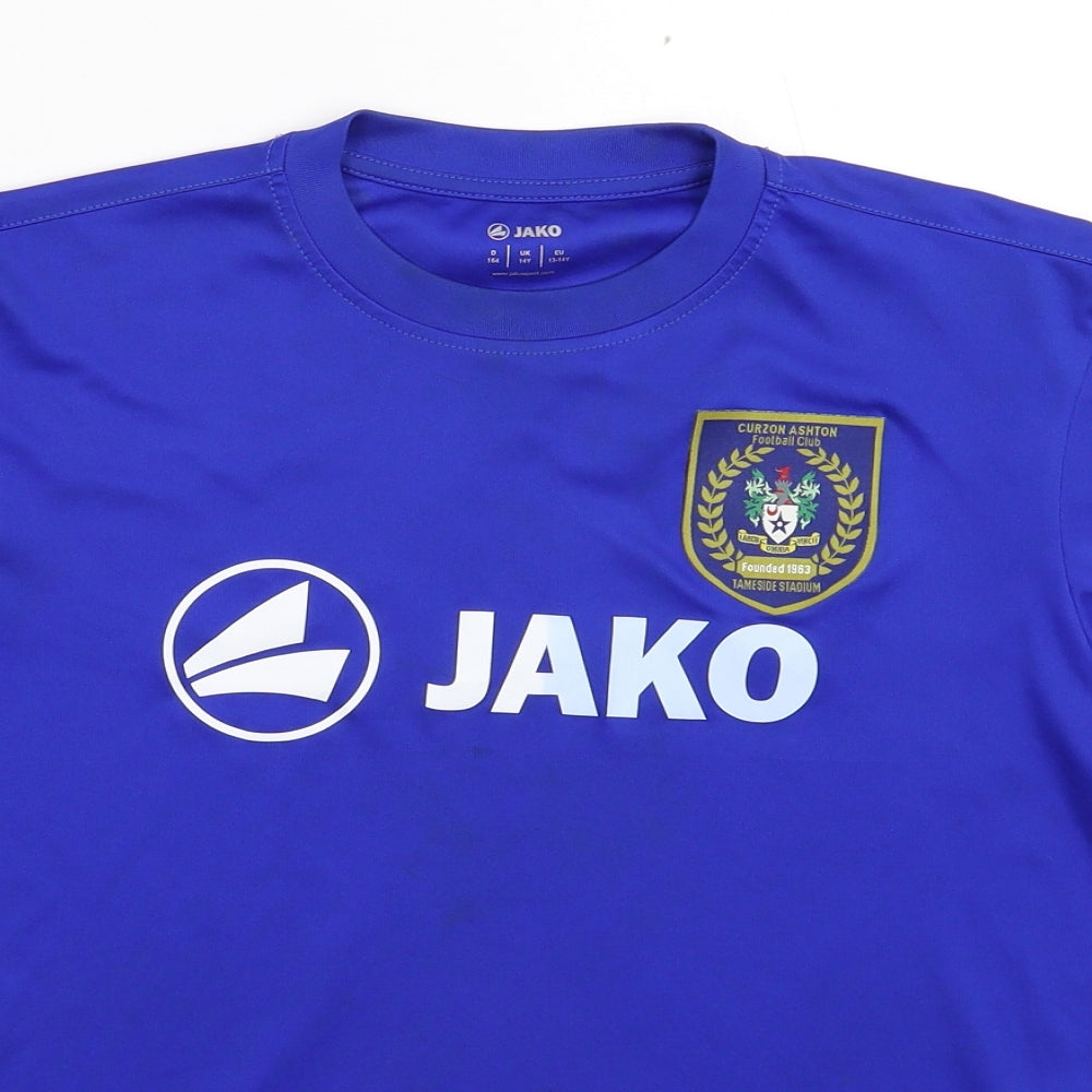 JAKO Boys Blue   Jersey T-Shirt Size 13-14 Years
