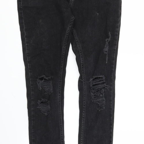 Supply & Demand Co. Womens Black  Denim Skinny Jeans Size M L28 in