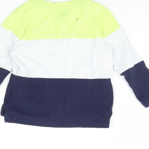 F&F Boys White   Pullover Sweatshirt Size 2 Years