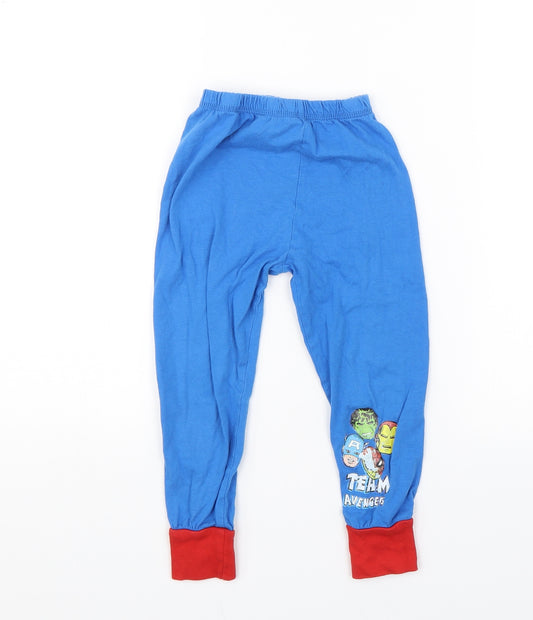 George Boys Blue    Pyjama Pants Size 3-4 Years  - Marvel