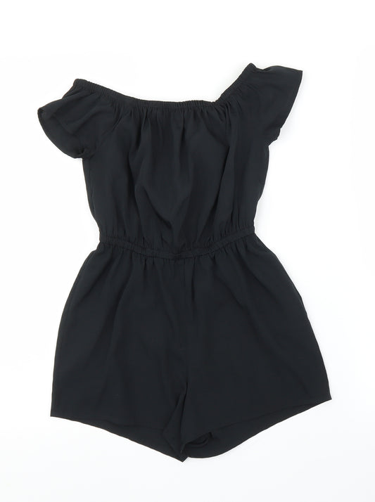 New Look Girls Black   Romper One-Piece Size 9 Years