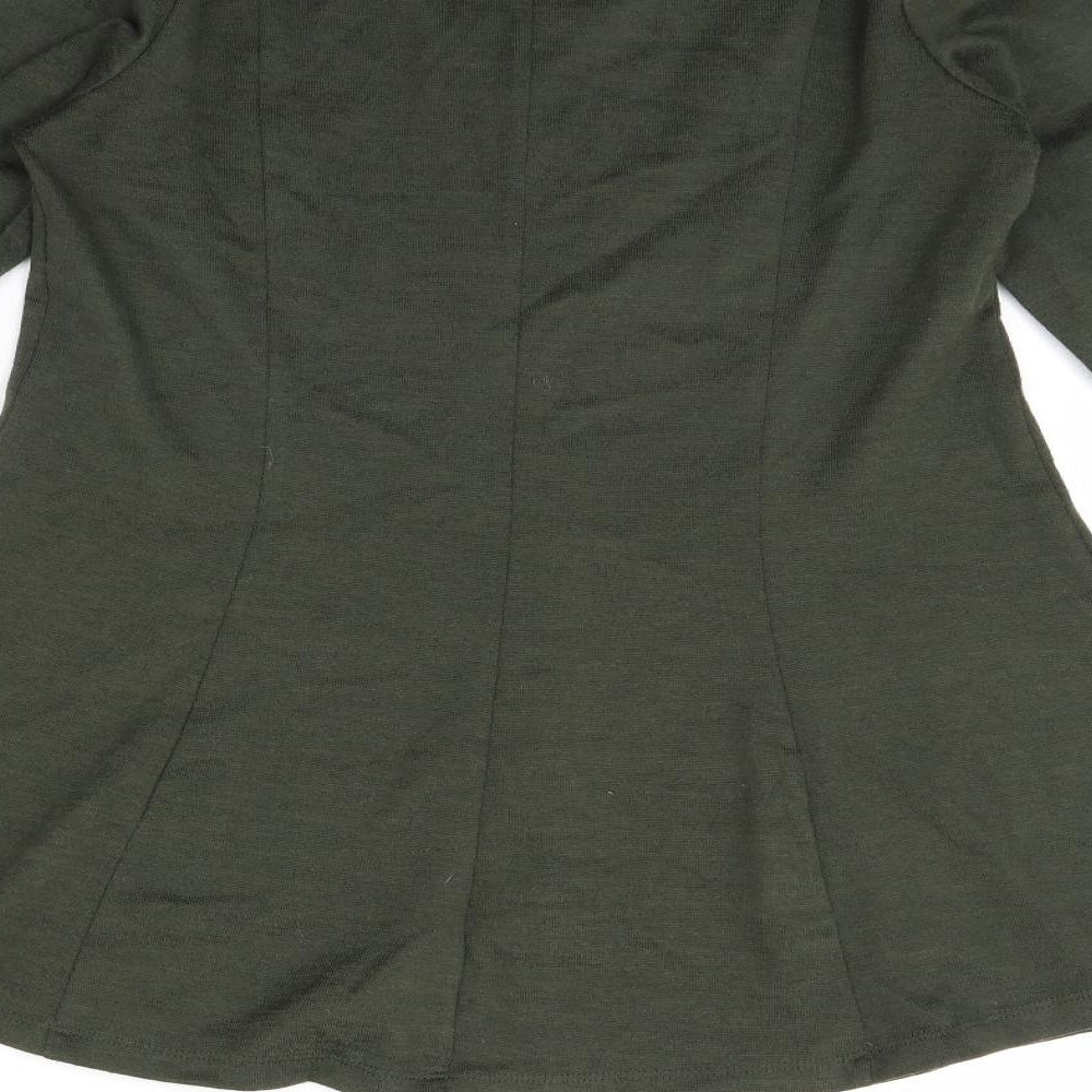 D&Co. Womens Green   Pullover Jumper Size S
