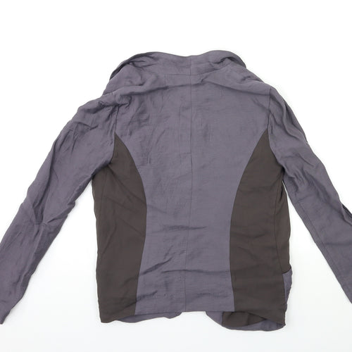 Silence + Noise Womens Grey   Jacket Blazer Size XS