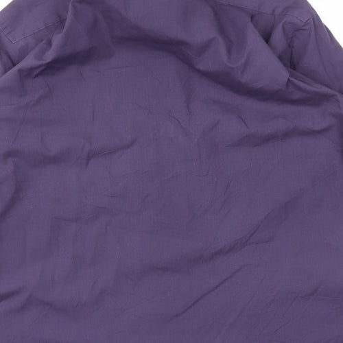 debanhams Mens Purple    Dress Shirt Size 15.5