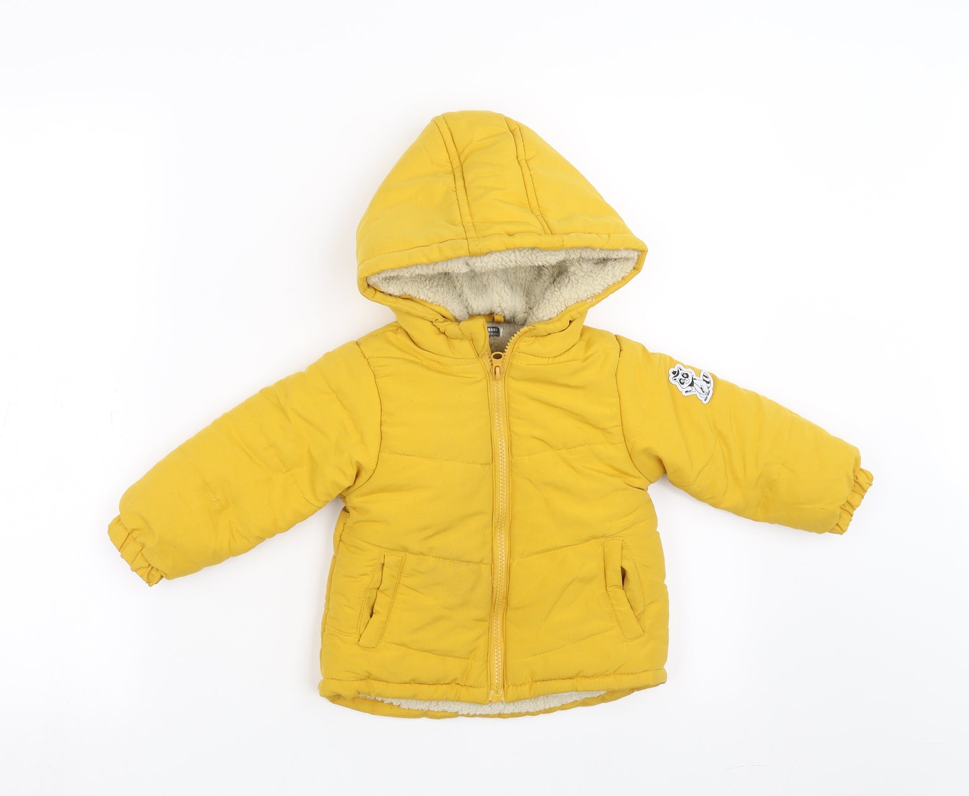 Girls clearance yellow parka