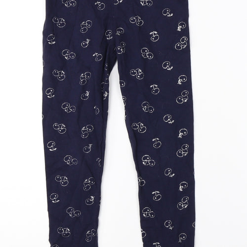 George Girls Blue    Pyjama Pants Size 9-10 Years