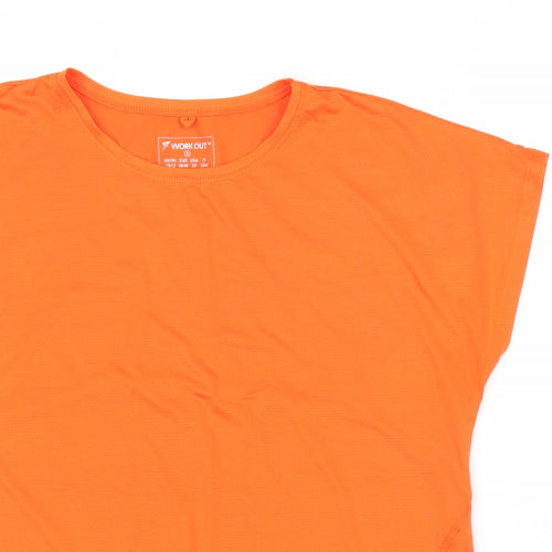 Primark Mens Orange   Basic T-Shirt Size S