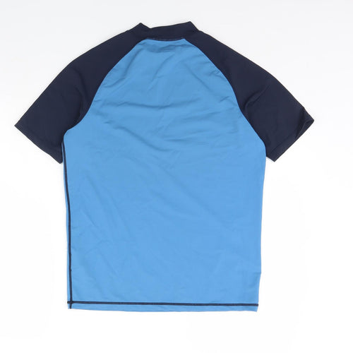 Mountain Warehouse Mens Blue   Basic T-Shirt Size M