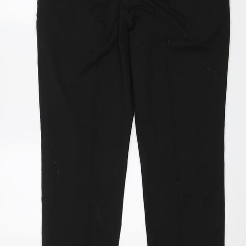 George Mens Black   Dress Pants Trousers Size 36 in L27 in