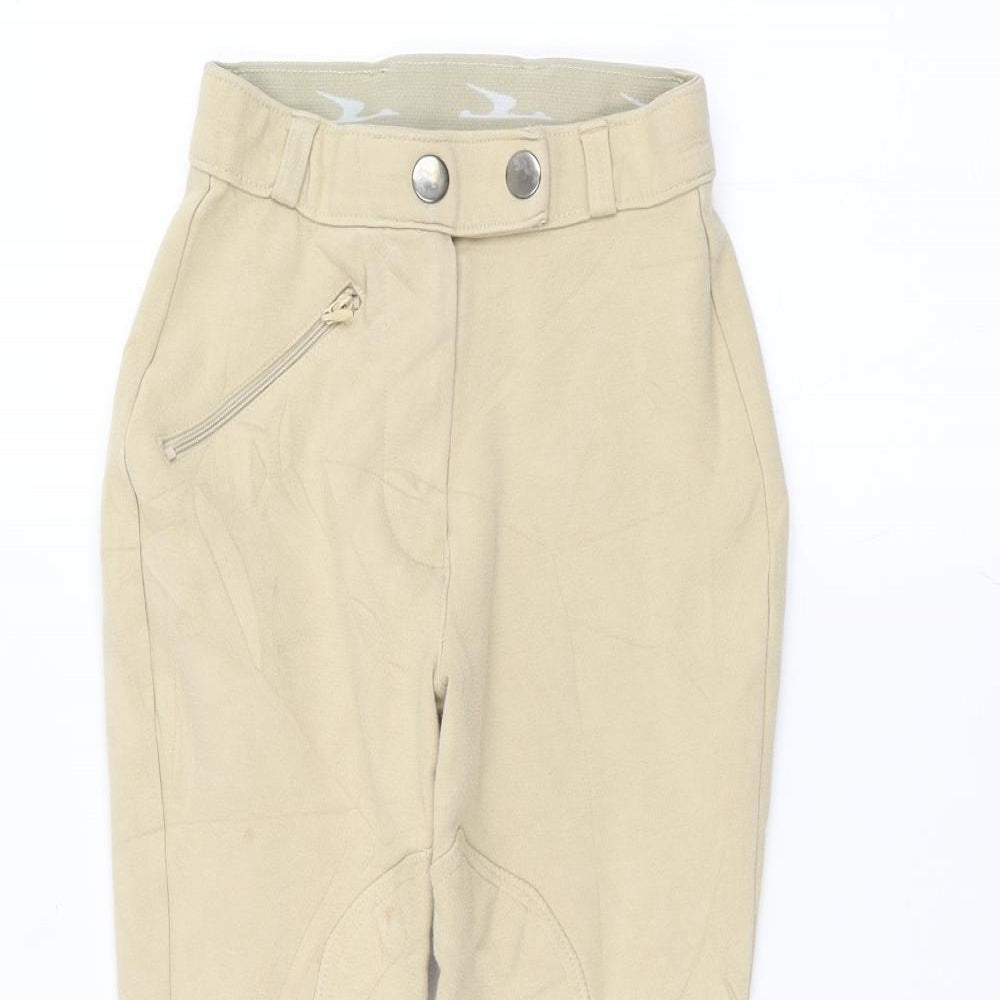 Crane Girls Beige   Sweatpants Trousers Size 7-8 Years