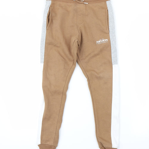George Girls Brown   Jogger Trousers Size 10-11 Years - NEVER