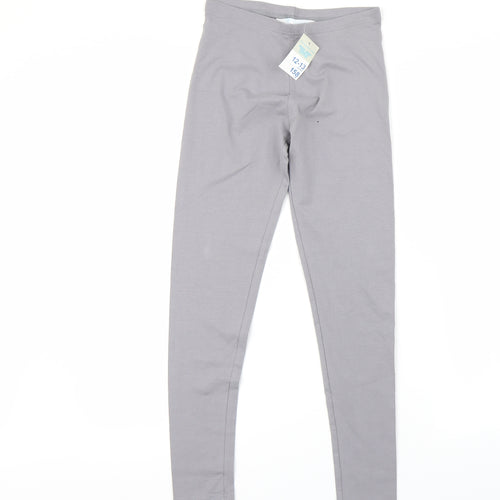 Primark Girls Grey   Capri Trousers Size 12-13 Years - LEGGING
