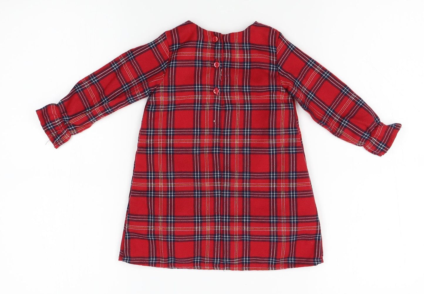 Primark Girls Red Plaid  A-Line  Size 12-13 Years