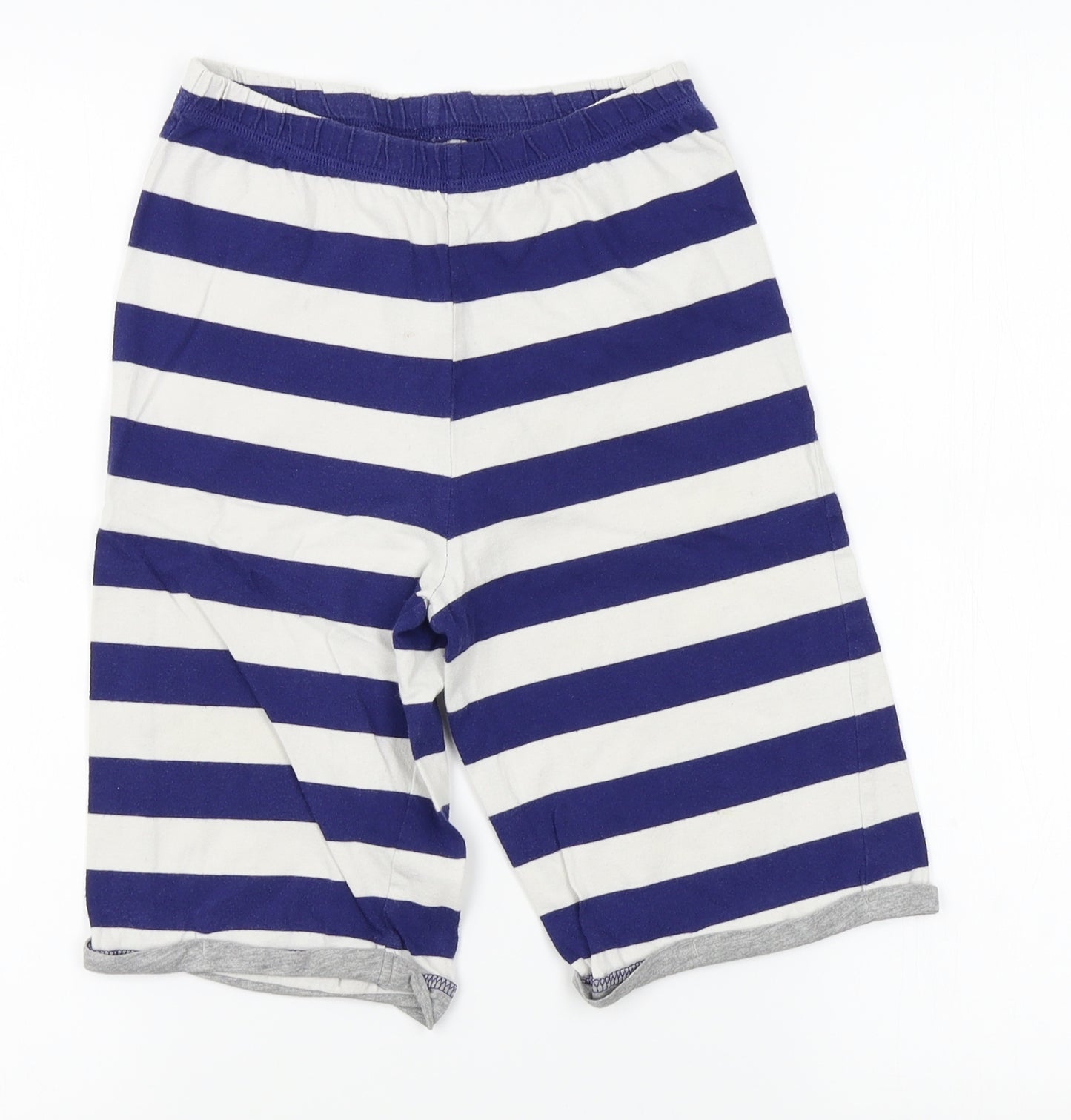 George Boys Blue Striped   Pyjama Pants Size 9-10 Years