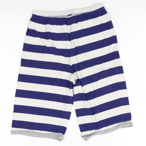 George Boys Blue Striped   Pyjama Pants Size 9-10 Years