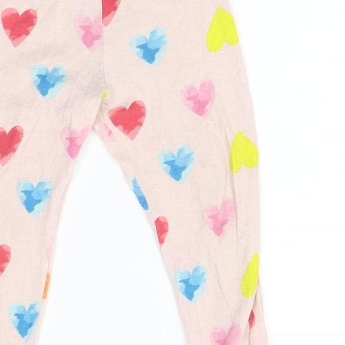 F&F Girls Pink    Pyjama Pants Size 2-3 Years