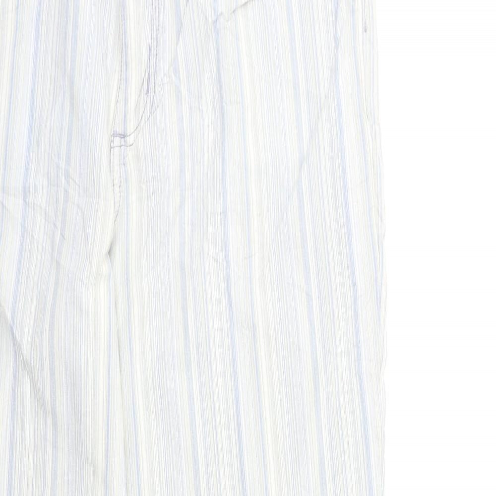 Stooker Womens Blue Striped Denim Straight Jeans Size 32 in L28 in