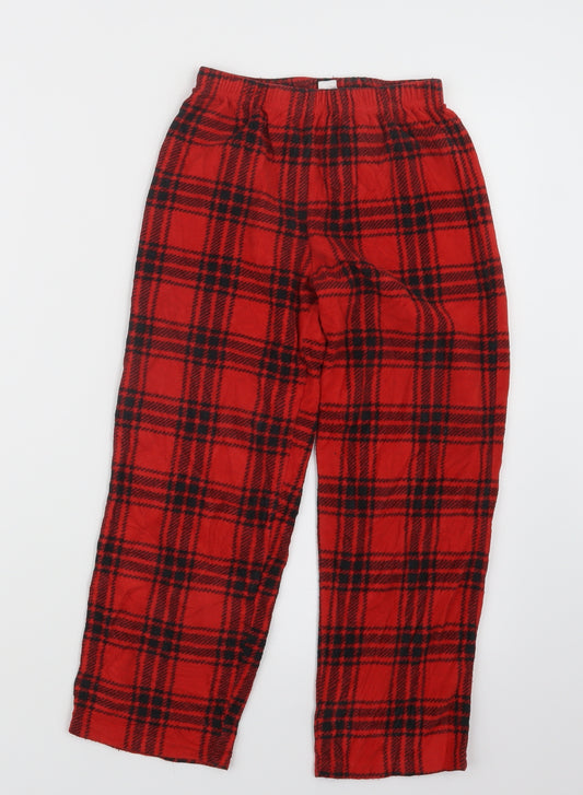 Carter's Boys Red Check   Pyjama Pants Size 8 Years