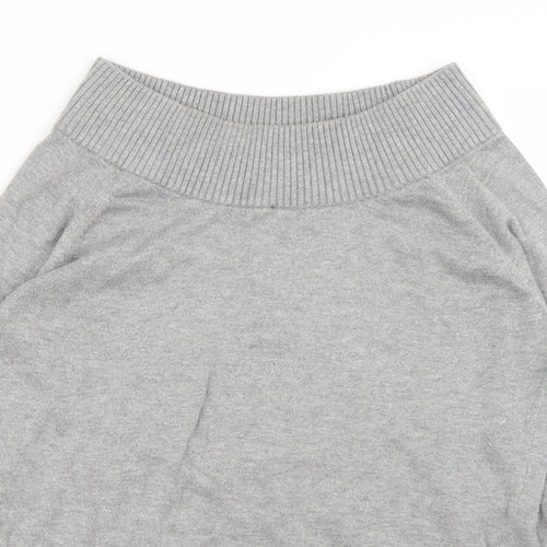 BiBA Womens Grey  Knit Pullover Jumper Size S