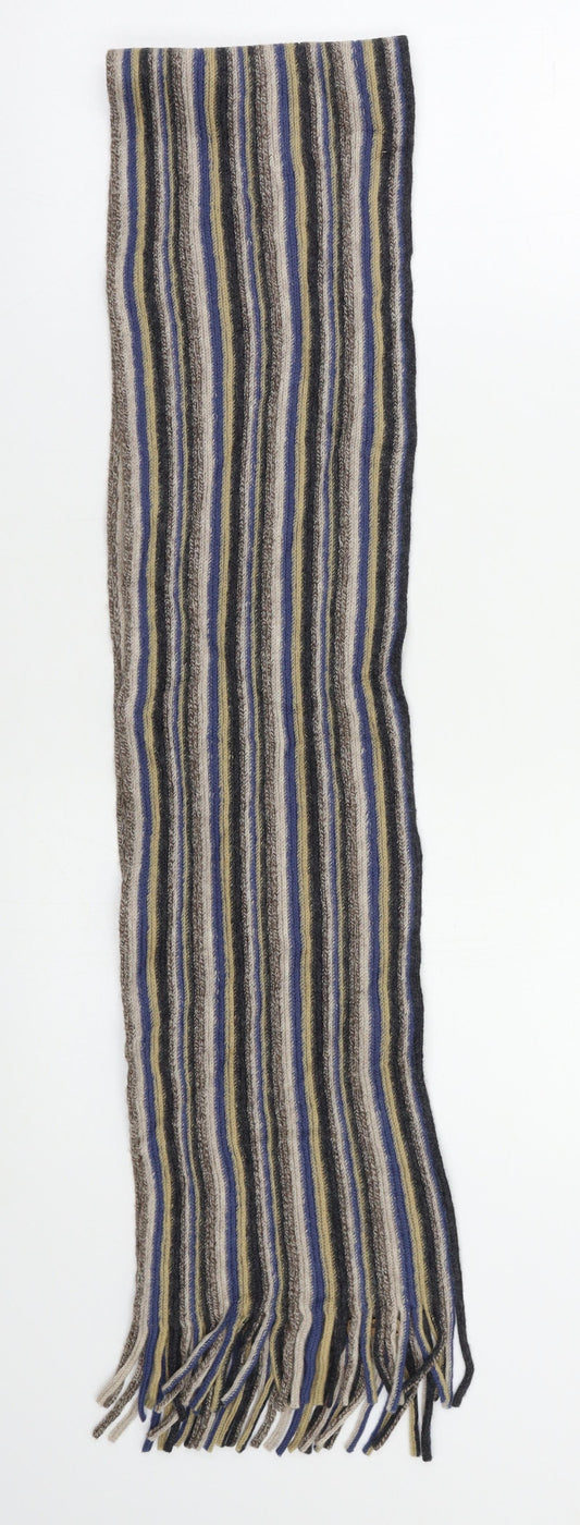 Mantaray Mens Multicoloured Striped  Scarf  Size Regular