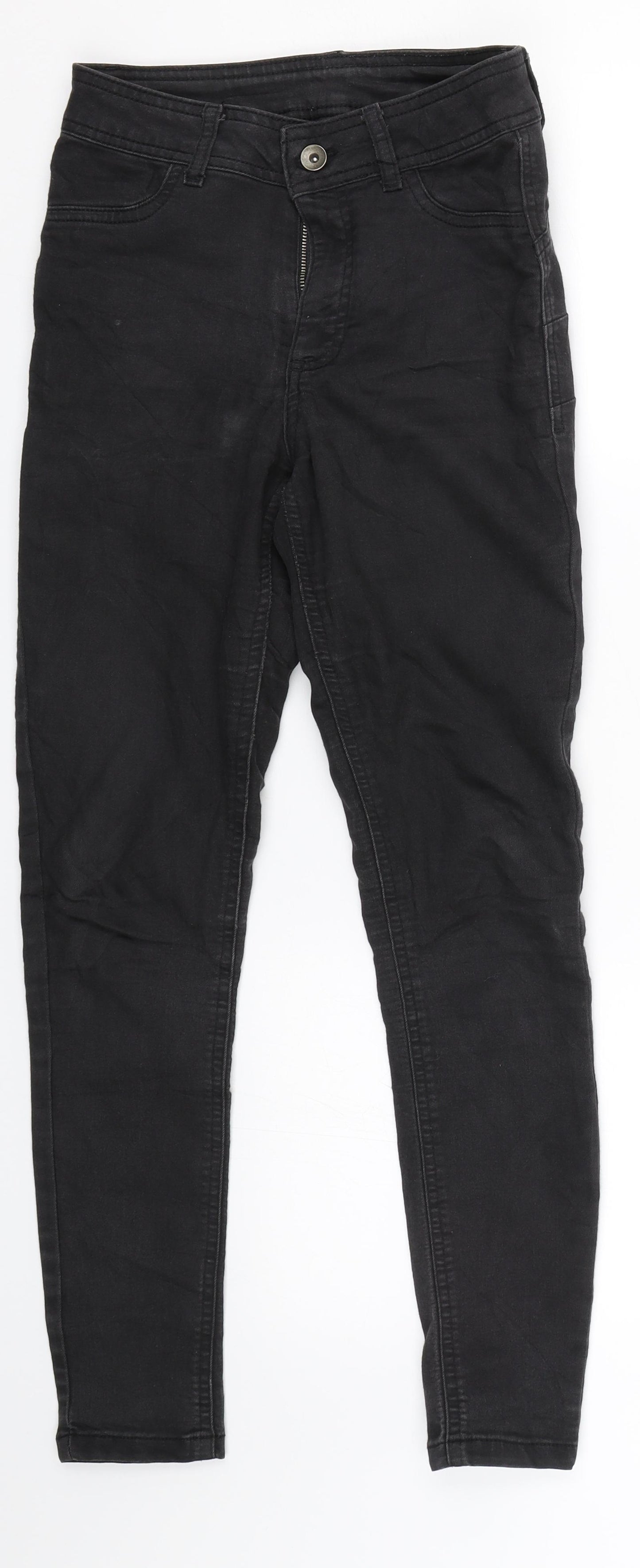 Calzedonia Womens Black  Denim Skinny Jeans Size 24 L24.5 in
