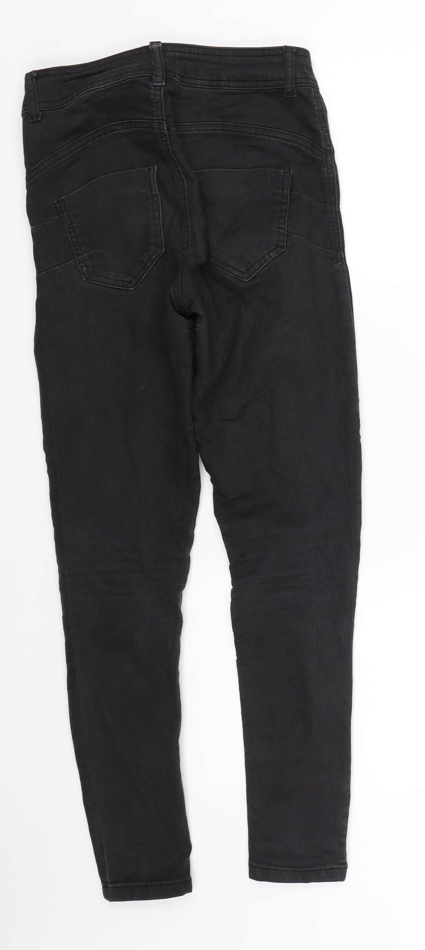 Calzedonia Womens Black  Denim Skinny Jeans Size 24 L24.5 in