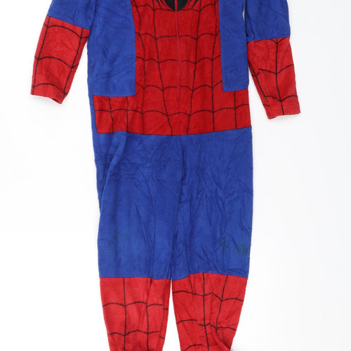 Primark Boys Blue Solid   One Piece Size 6-7 Years  - Spiderman