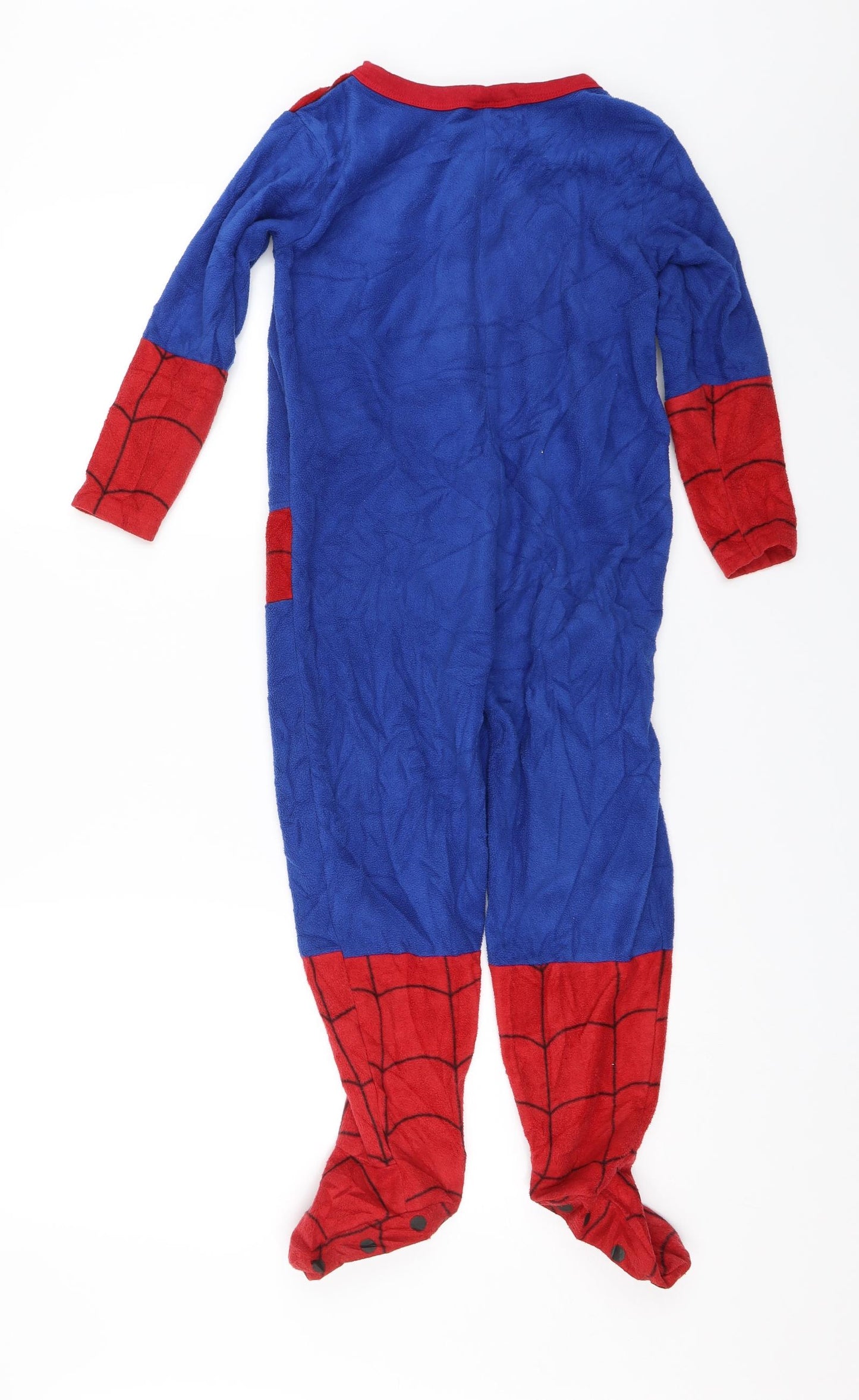 Primark Boys Blue Solid   One Piece Size 6-7 Years  - Spiderman