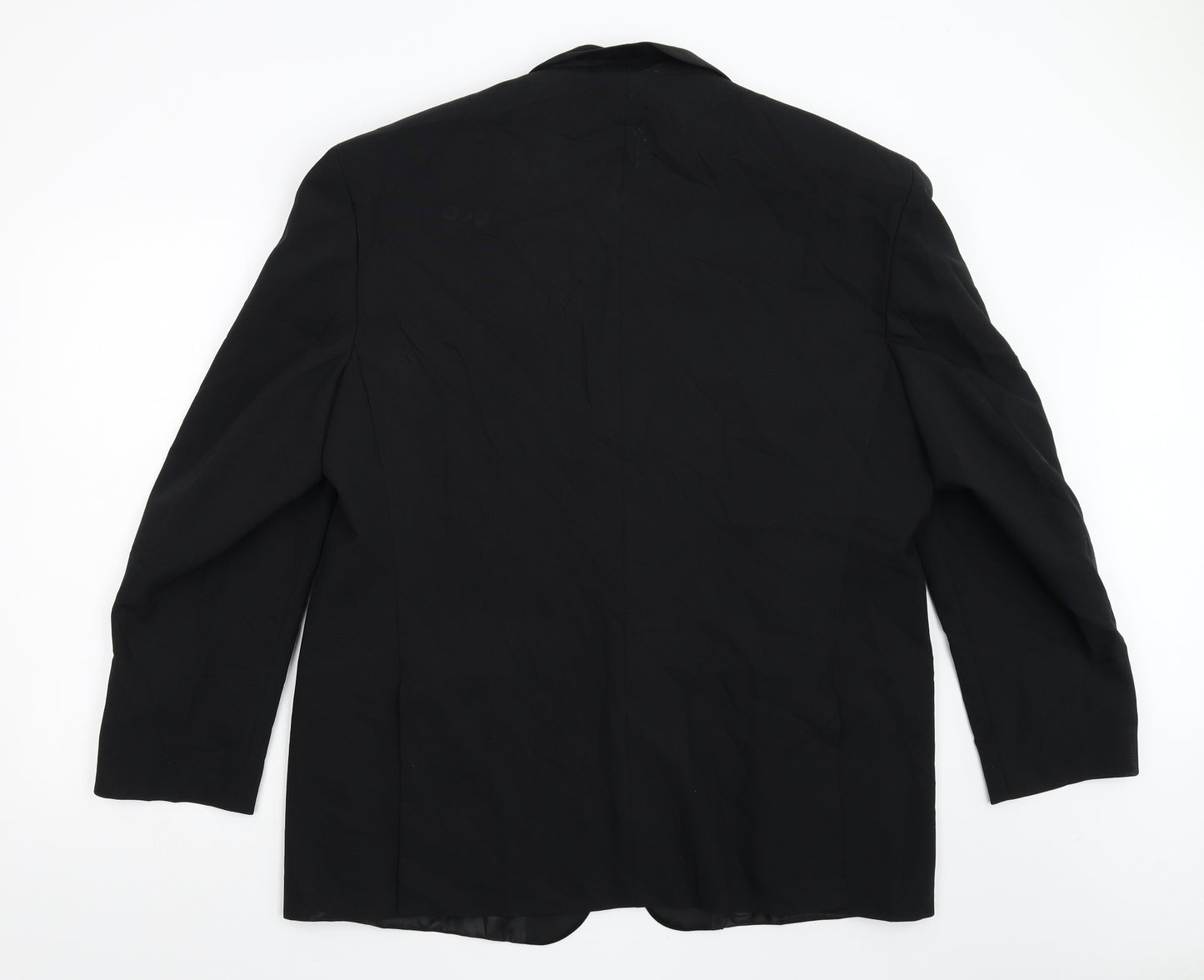 Greenwoods Mens Black   Jacket Blazer Size 46
