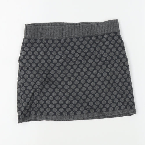 H&M Girls Grey   Straight & Pencil Skirt Size 8-9 Years