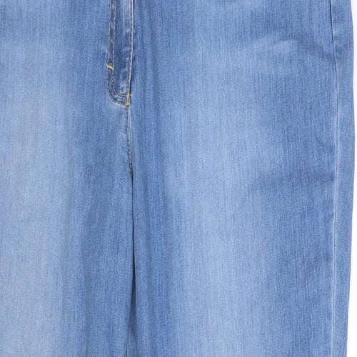 BRAX Womens Blue   Straight Jeans  L26 in