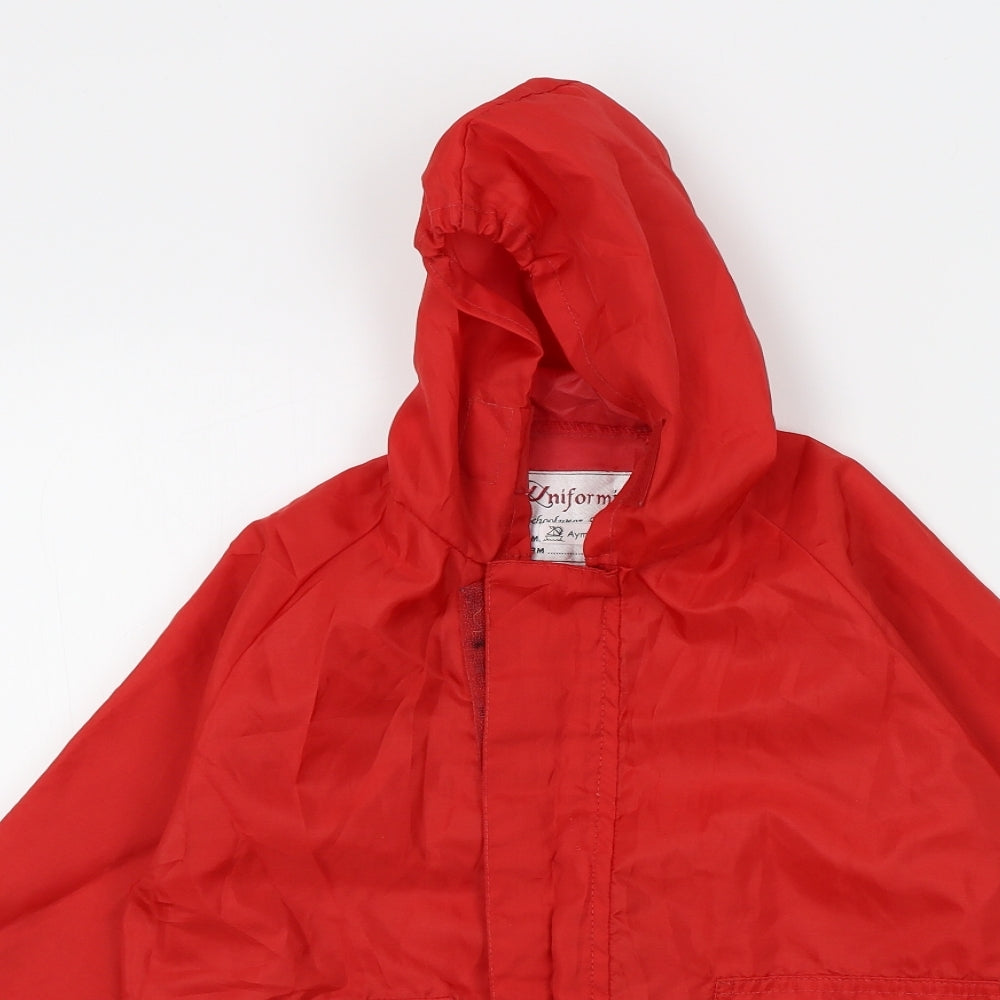 uniformity Boys Red Colourblock  Jacket  Size 6-7 Years