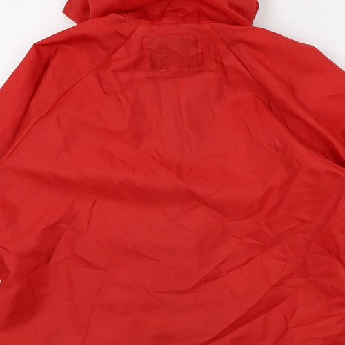 uniformity Boys Red Colourblock  Jacket  Size 6-7 Years