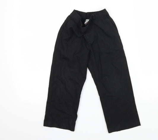 George Boys Black   Dress Pants Trousers Size 3-4 Years