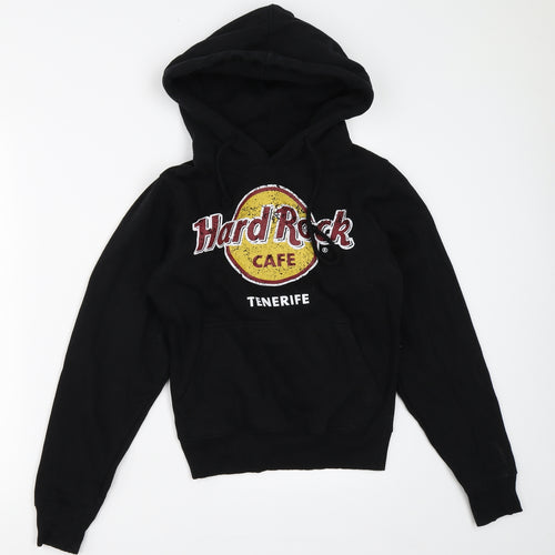 Hard Rock Cafe Boys Black   Pullover Hoodie Size XS