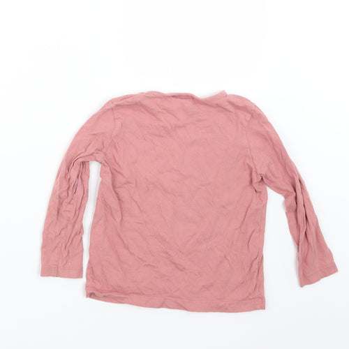 Primark Girls Pink Geometric  Top Pyjama Set Size 3-4 Years  - Minnie Mouse