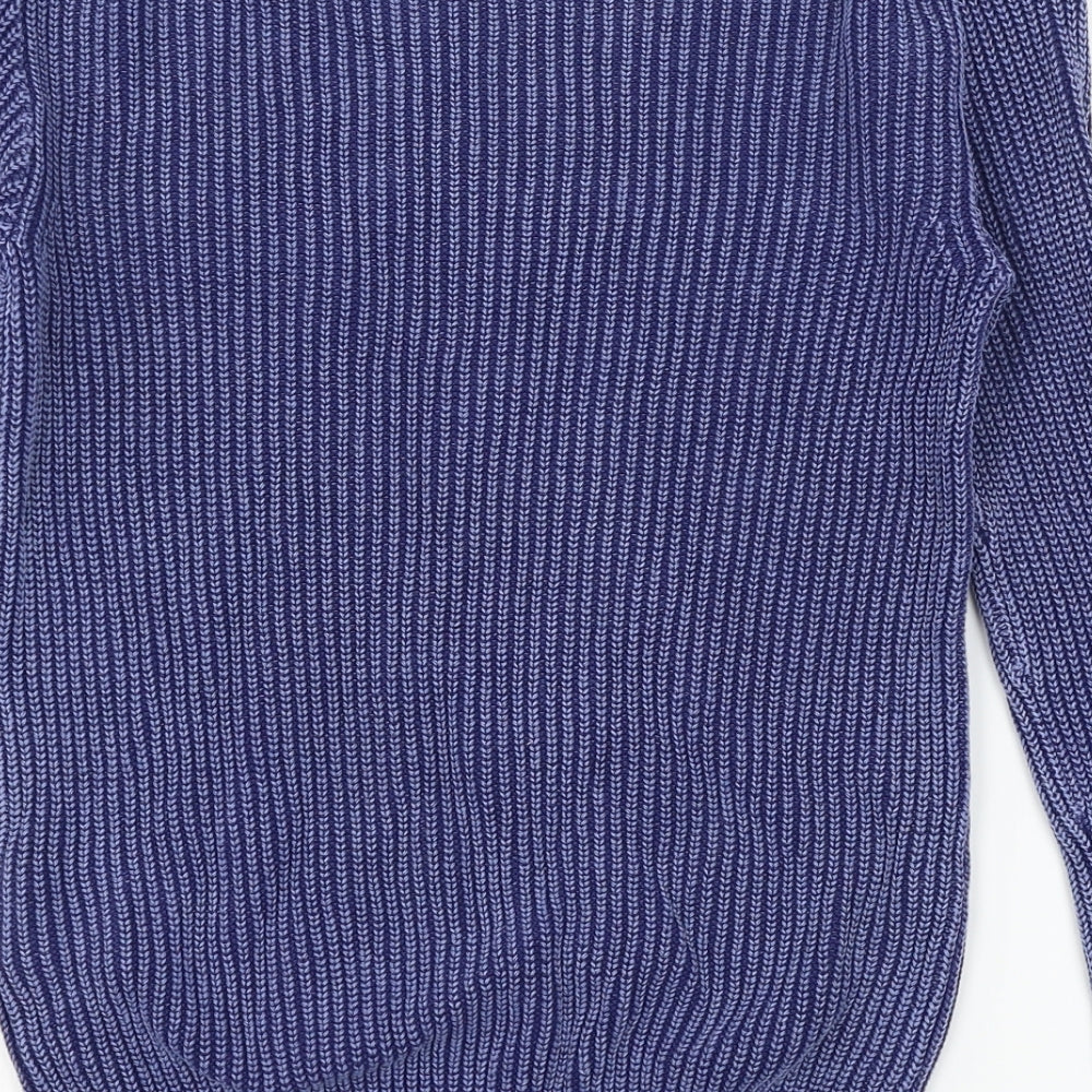 H&M Boys Blue  Knit Pullover Jumper Size 11-12 Years  - REL8