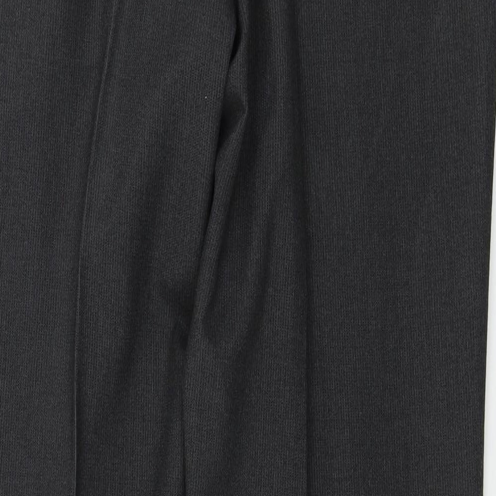 B&W Mens Grey   Trousers  Size 36 in L28 in