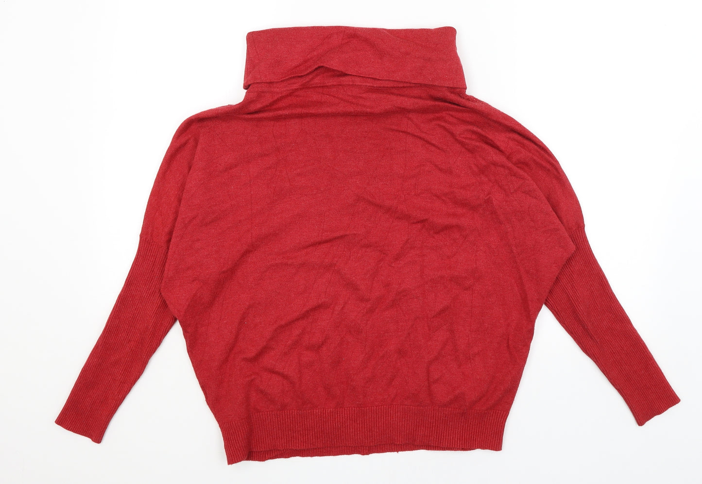 Christina Womens Red   Pullover Jumper Size M