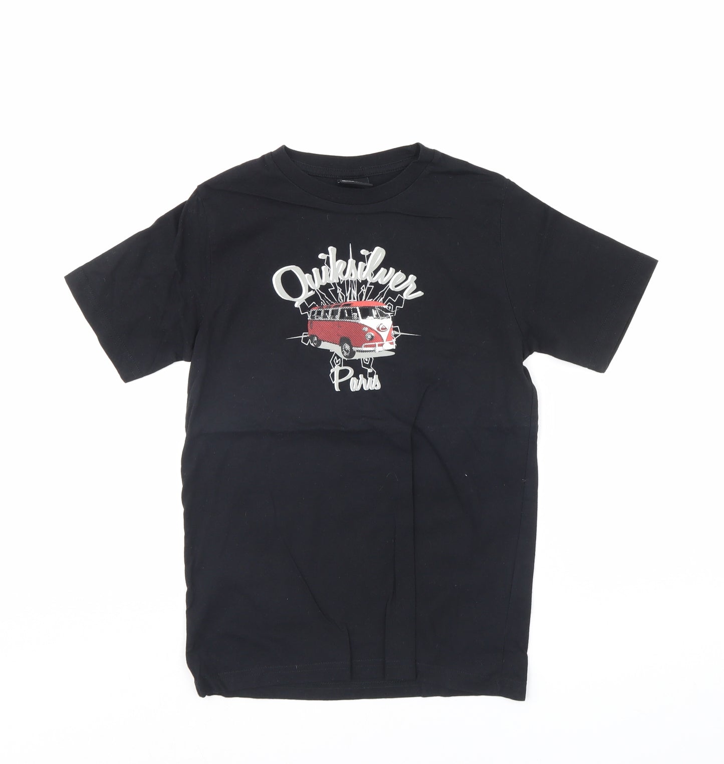 Quiksilver Boys Black   Basic T-Shirt Size 10 Years  - VAN