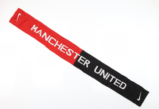Nike Mens Red   Scarf  Size Regular  - Manchester utd