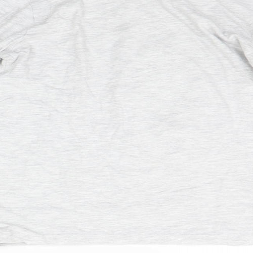 Primark Boys Grey Solid   Pyjama Top Size 9-10 Years  - Grinch