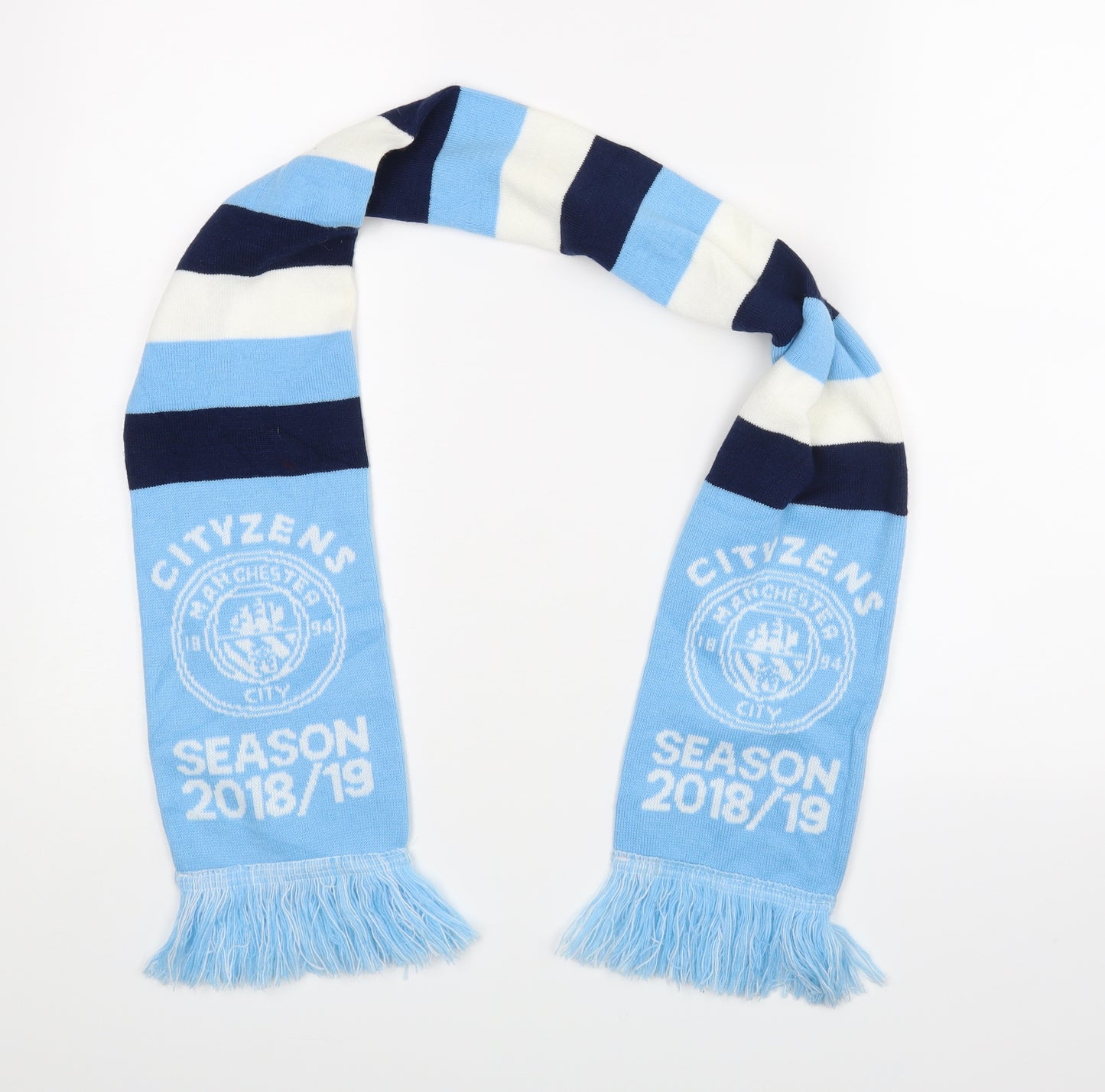 Manchester City FC Football Scarf 30 in 7 in