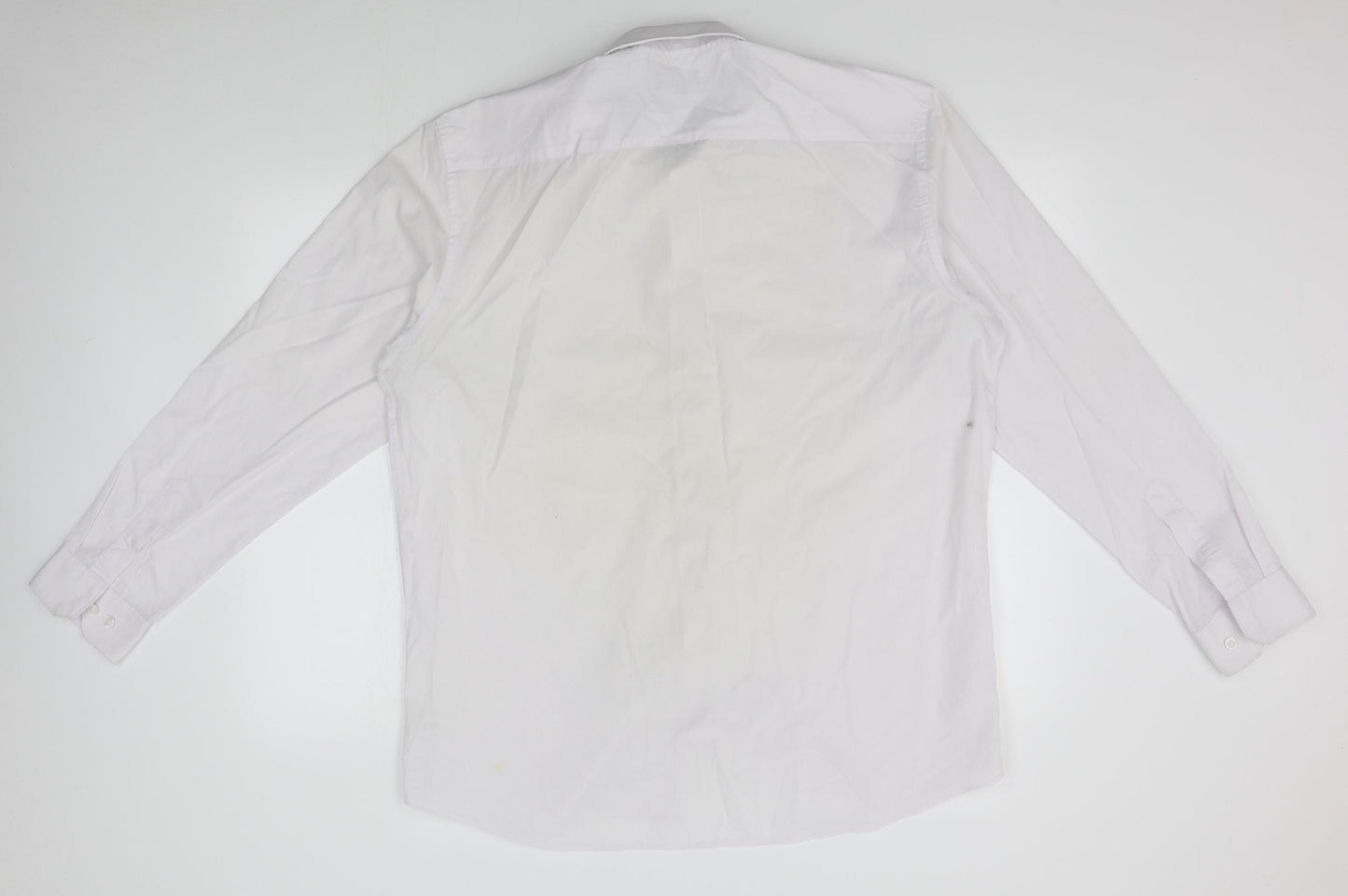 Taylor & Wright Mens White    Dress Shirt Size 17
