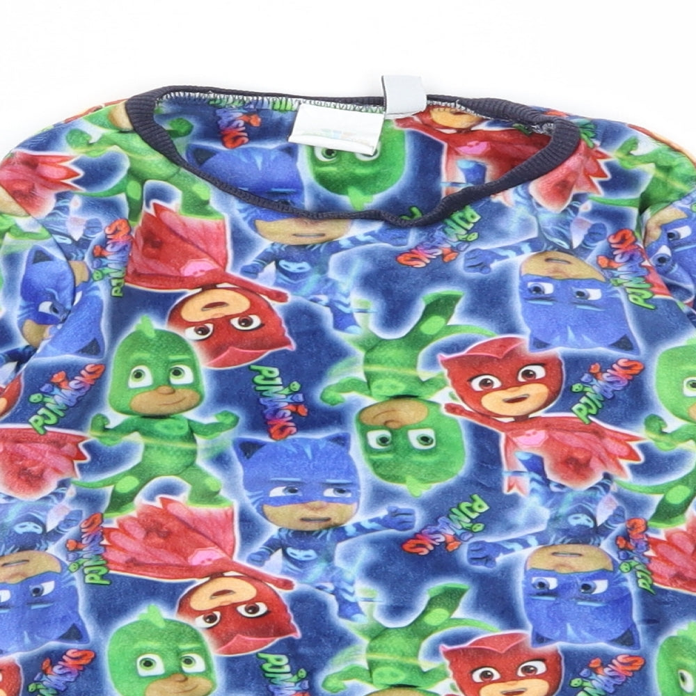 PJMASKS Boys Multicoloured Animal Print   Pyjama Top Size 5-6 Years