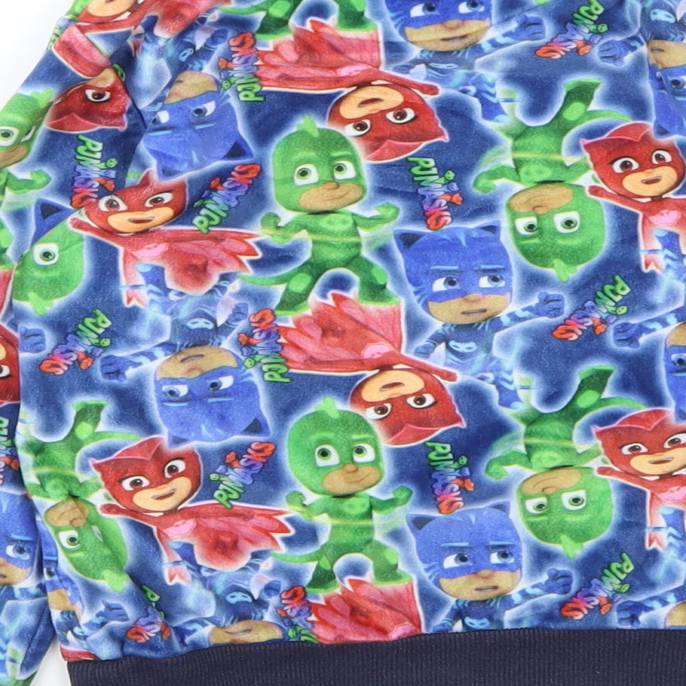 PJMASKS Boys Multicoloured Animal Print   Pyjama Top Size 5-6 Years
