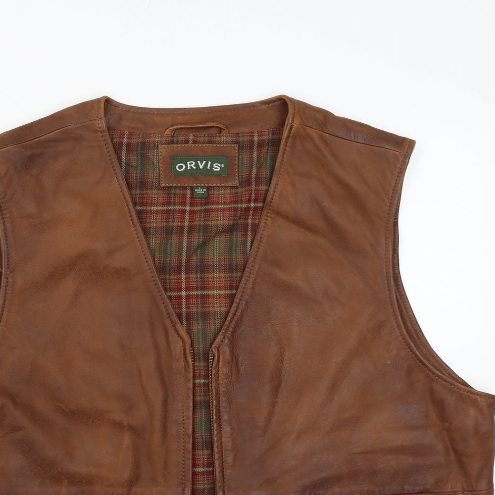 Orvis sale leather vest